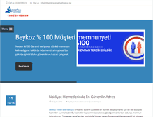 Tablet Screenshot of evdenevenakliyatbeykoz.net